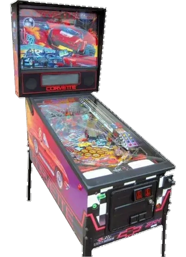 Bally Corvette Pinball Machine by Bally