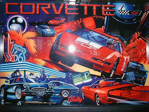 Bally Corvette Pinball Machine by Bally pinball machine