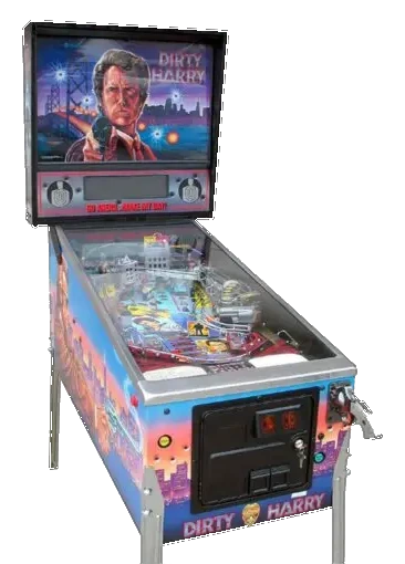 Williams Dirty Harry Pinball Machine by Williams
