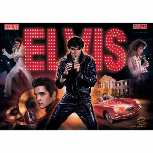 Stern Elvis Pinball Machine by Stern pinball machine