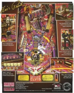 Elvis Pinball Machine by Stern