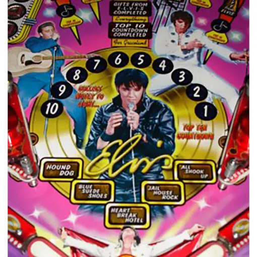Stern Elvis Pinball Machine by Stern pinball machine