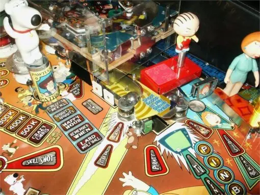 Stern Family Guy Pinball Machine by Stern pinball machine