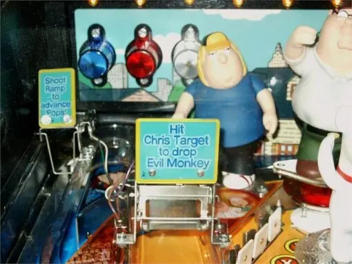 Stern Family Guy Pinball Machine by Stern pinball machine