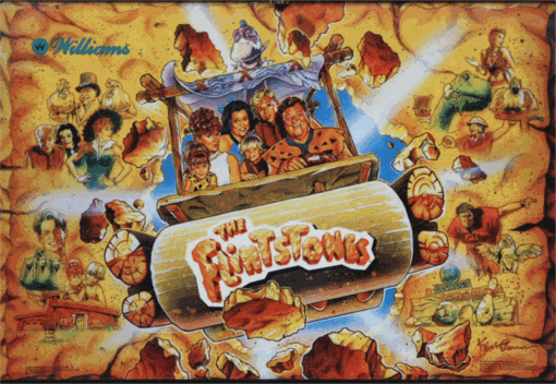 Williams Flintstones Pinball Machine by Williams pinball machine