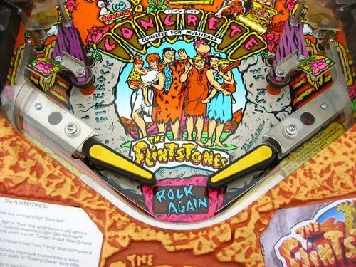 Williams Flintstones Pinball Machine by Williams pinball machine