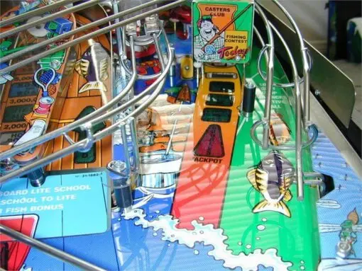 Williams Fish Tales Pinball Machine by Williams pinball machine