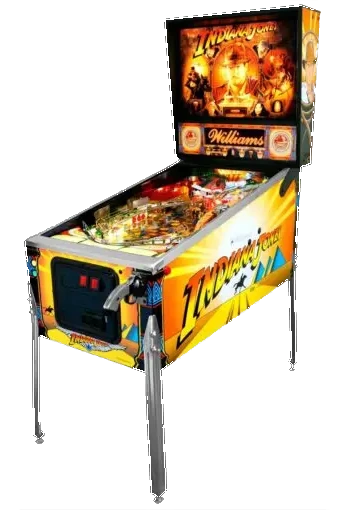 Williams Indiana Jones Pinball Machine (1993) by Williams