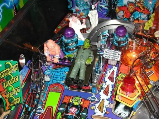 Williams Monster Bash Pinball Machine by Williams pinball machine