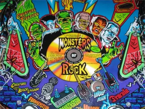 Williams Monster Bash Pinball Machine by Williams pinball machine