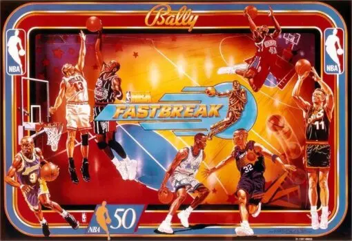 Bally NBA Fastbreak Pinball Machine by Bally pinball machine