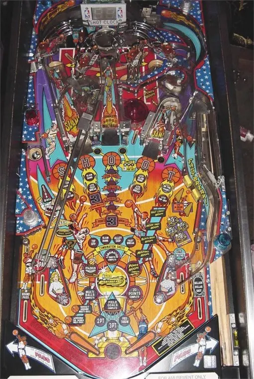 Bally NBA Fastbreak Pinball Machine by Bally pinball machine