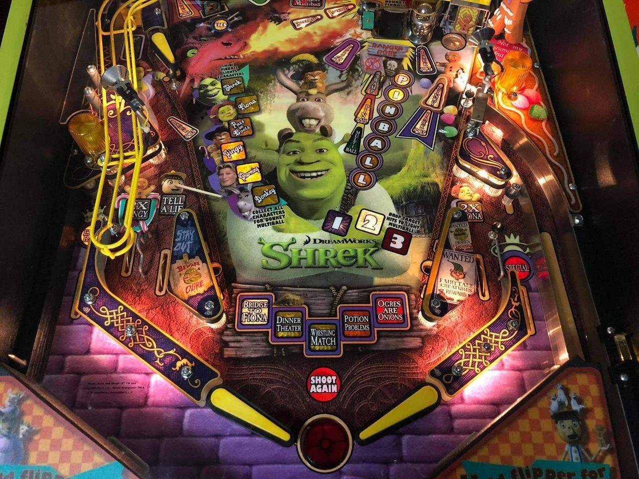 Stern Buy Shrek Pinball Machine Online pinball machine