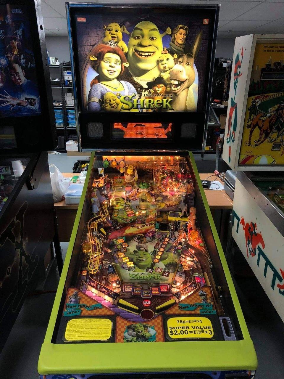 Stern Buy Shrek Pinball Machine Online