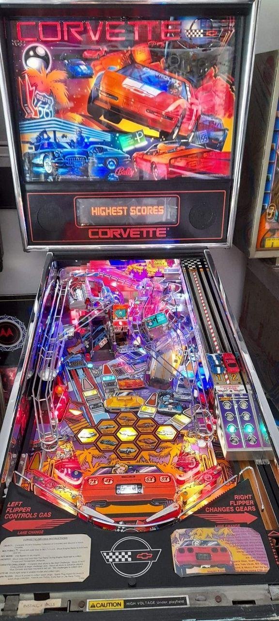 Bally Buy Corvette Pinball Machine Online pinball machine