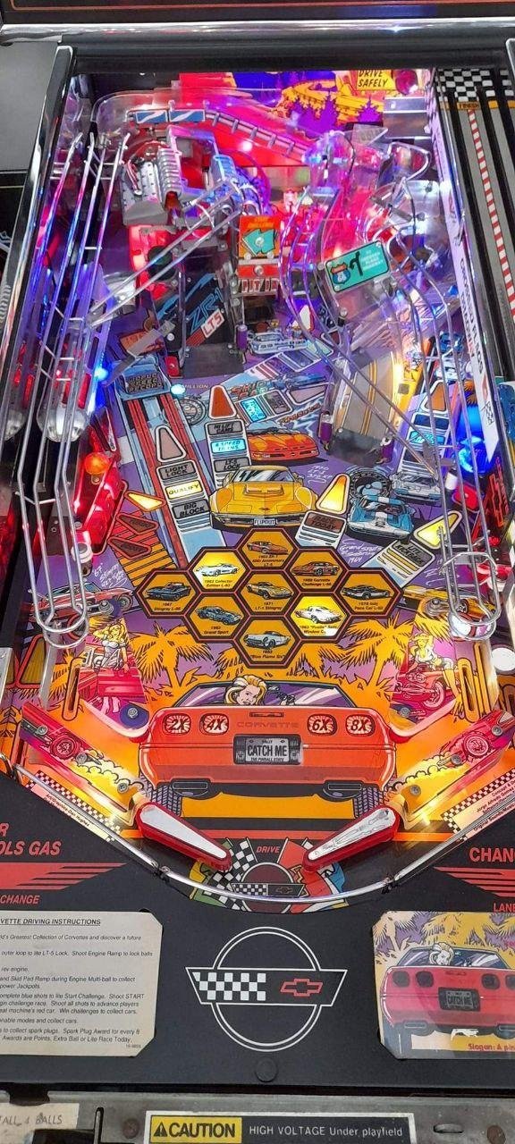 Bally Buy Corvette Pinball Machine Online pinball machine