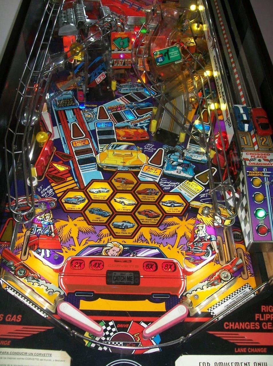 Bally Buy Corvette Pinball Machine Online pinball machine