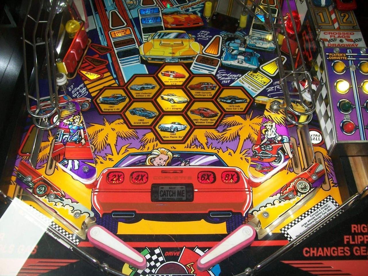 Bally Buy Corvette Pinball Machine Online pinball machine