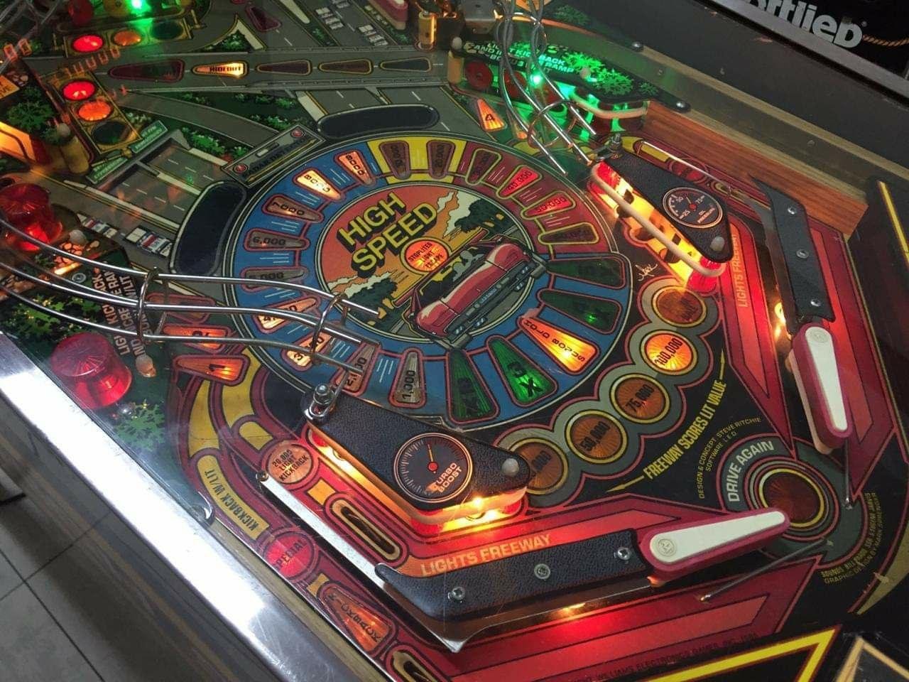 Williams Buy Williams High Speed Pinball Machine Online pinball machine