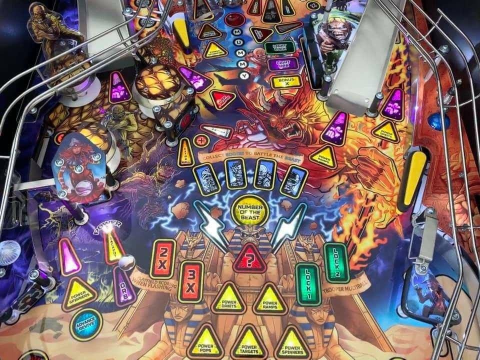 Stern Buy Iron Maiden Pro Pinball Machine Online pinball machine