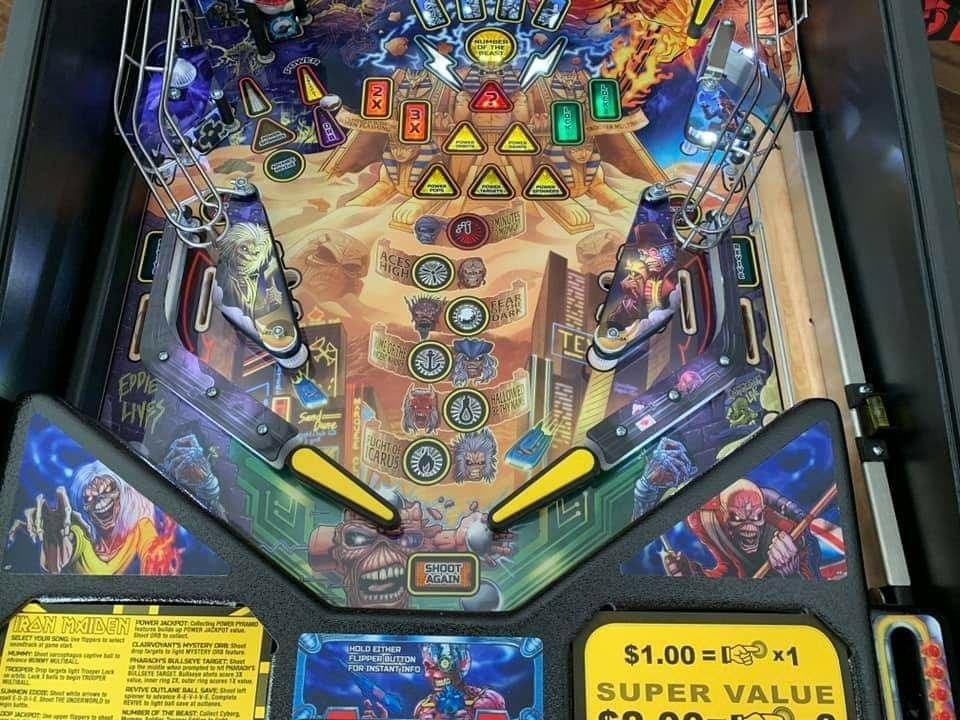 Stern Buy Iron Maiden Pro Pinball Machine Online pinball machine