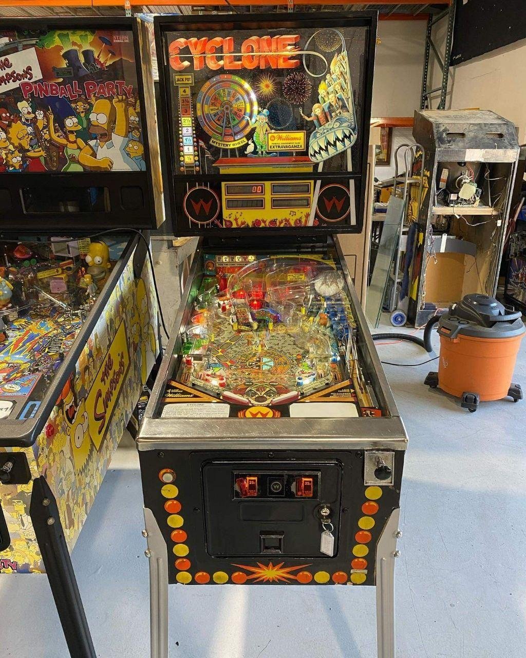 Williams Buy Cyclone pinball machine Online