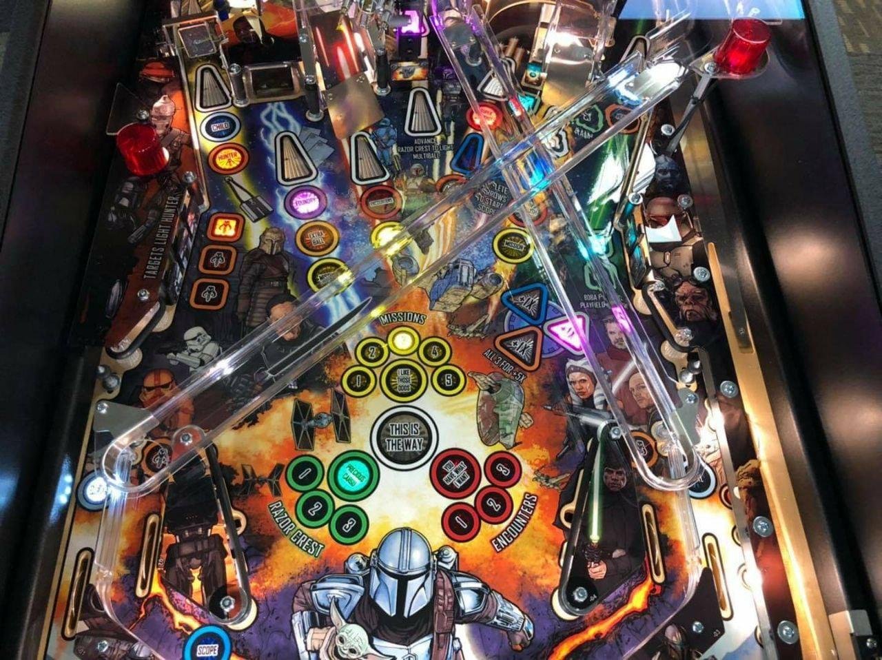 Stern Buy The Mandalorian Pro Pinball Machine Online pinball machine