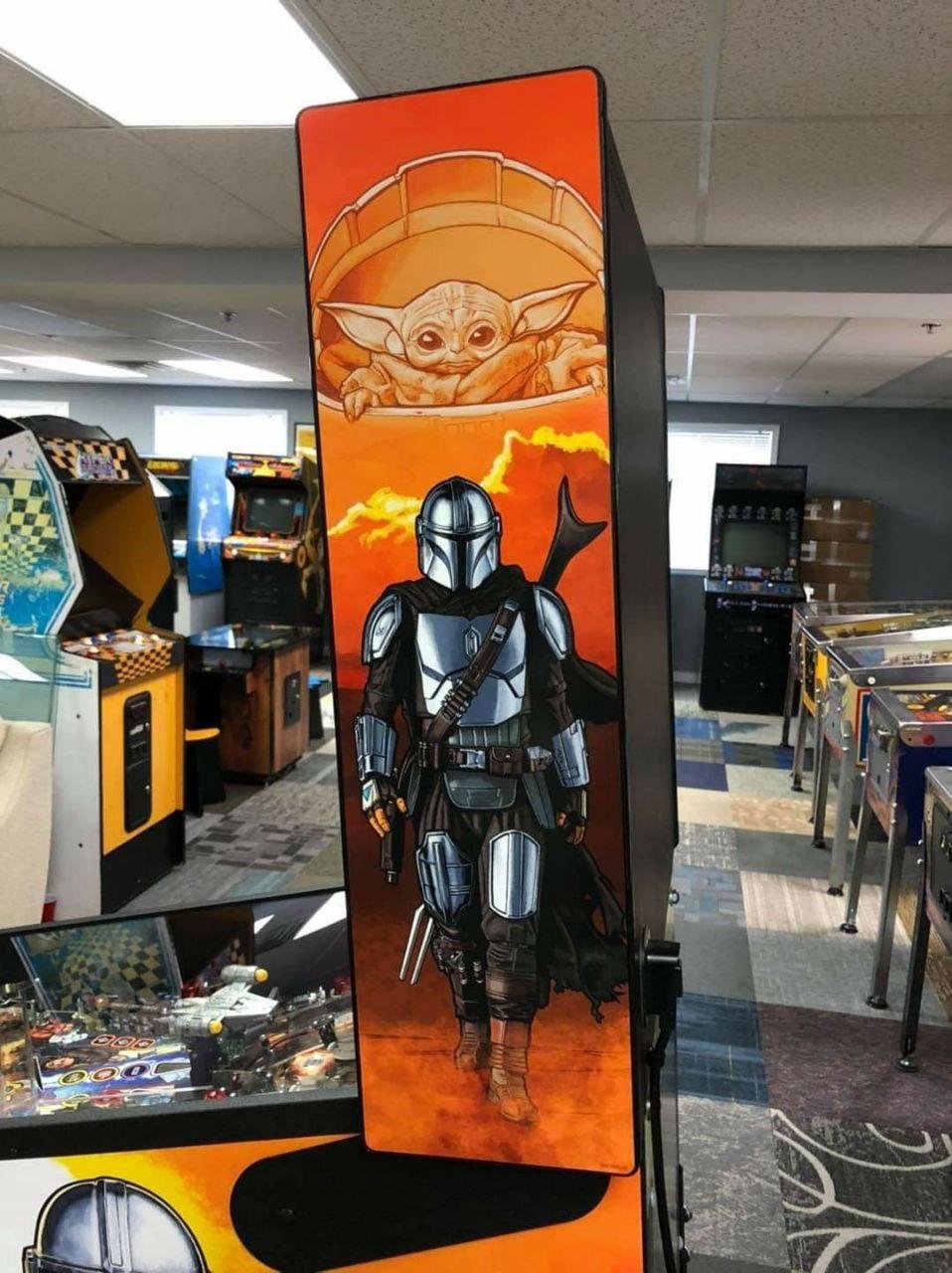 Stern Buy The Mandalorian Pro Pinball Machine Online pinball machine