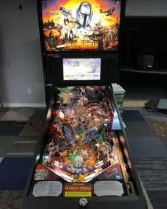 Stern The Mandalorian Pro Pinball Machine by Stern pinball machine