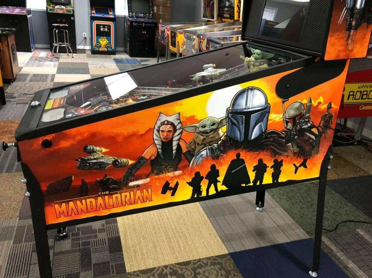 Stern Buy The Mandalorian Pro Pinball Machine Online pinball machine
