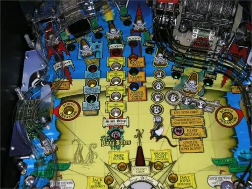 Stern Pirates of the Caribbean Pinball Machine by Stern pinball machine