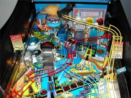 Stern Roller Coaster Tycoon Pinball Machine by Stern pinball machine