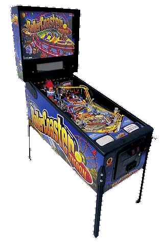 Stern Roller Coaster Tycoon Pinball Machine by Stern