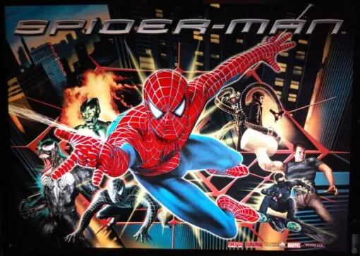 Stern Spider-man Pinball Machine by Stern pinball machine