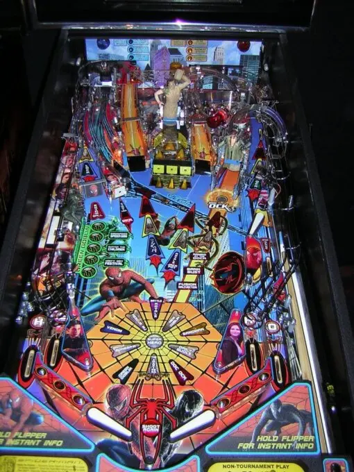 Stern Spider-man Pinball Machine by Stern pinball machine