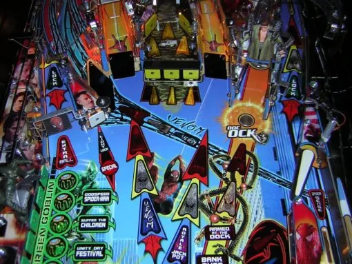 Stern Spider-man Pinball Machine by Stern pinball machine