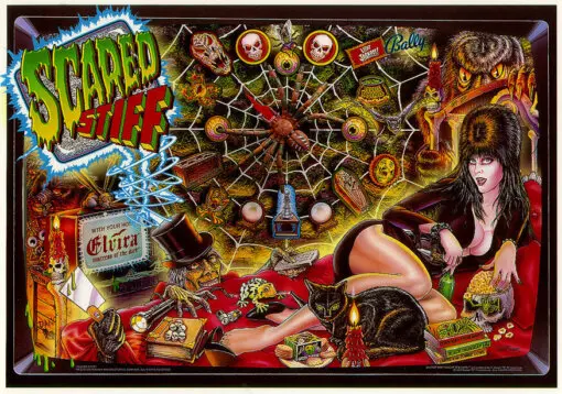 Bally Scared Stiff Pinball Machine by Bally pinball machine