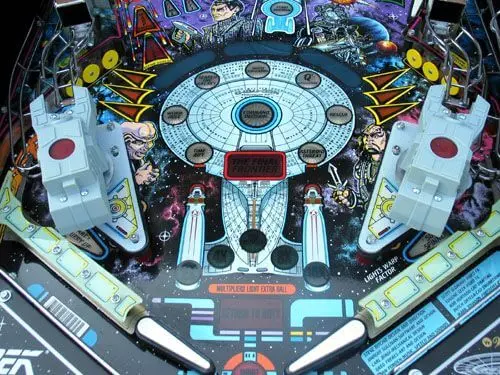 Williams Star Trek: The Next Generation Pinball Machine by Williams pinball machine