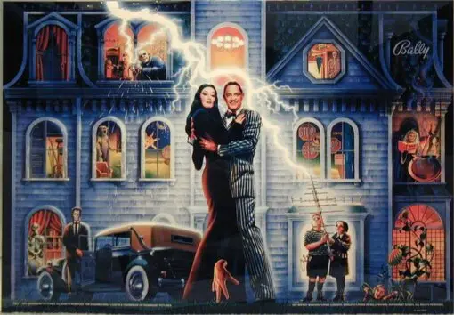 Bally Addams Family Pinball Machine by Bally pinball machine