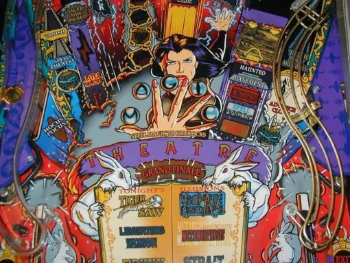 Bally Theatre of Magic Pinball Machine by Bally pinball machine