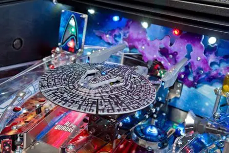 Stern Star Trek Pro Pinball Machine by Stern pinball machine