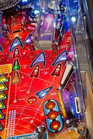 Stern Star Trek Pro Pinball Machine by Stern pinball machine