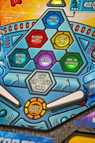 Stern Star Trek Pro Pinball Machine by Stern pinball machine