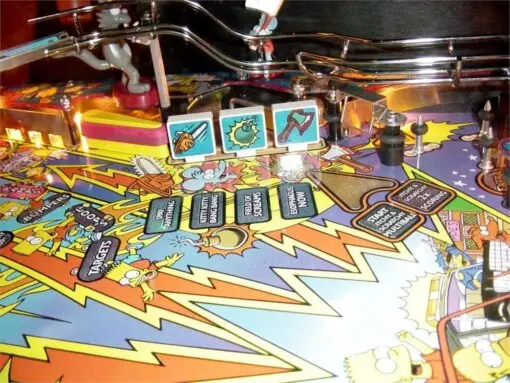 Stern Simpsons Pinball Party Machine by Stern pinball machine