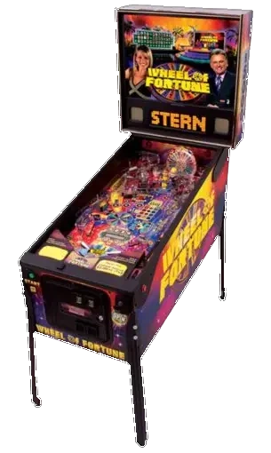 Stern Wheel of Fortune Pinball Machine by Stern