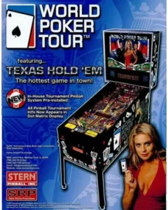 World Poker Tour Pinball Machine by Stern