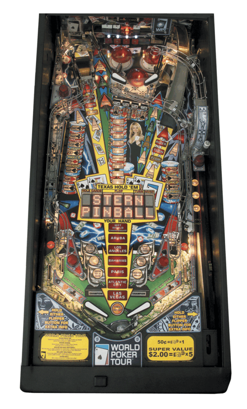 Stern World Poker Tour Pinball Machine by Stern pinball machine