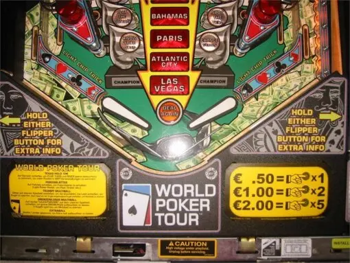 Stern World Poker Tour Pinball Machine by Stern pinball machine