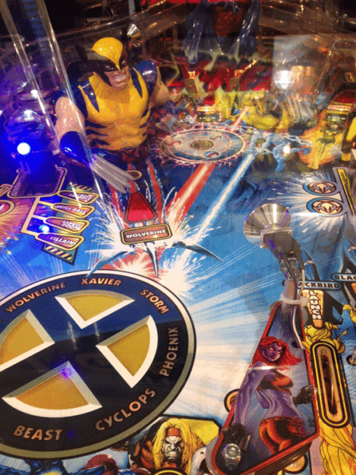 Stern X-Men Wolverine Limited Edition Pinball Machine by Stern pinball machine